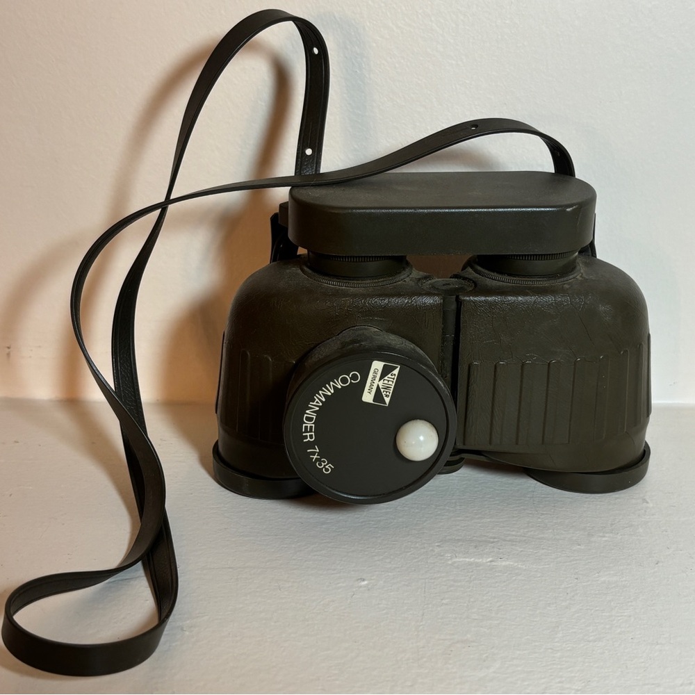 Steiner Commander 7x35 Marine Binoculars West Germany Military Vintage
